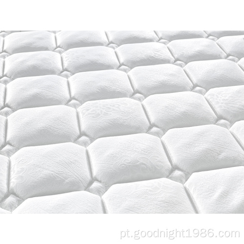 Colchão de espuma de pressão de tamanho Queen Size de esponja única orgânica de látex orgânico com preço de fábrica